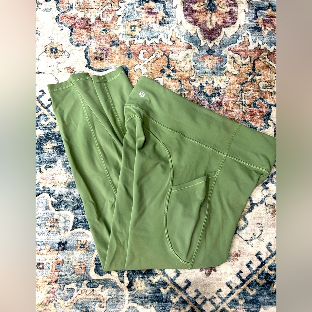 Lululemon lime green leggings